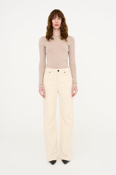 Tomorrow TRW-Brown Jeans Nature Ecru Jeans & Pants 03 Ecru
