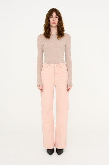 Tomorrow TRW-Brown jeans wash Antique dye Jeans & Pants Rose Water