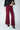 Tomorrow TRW-Ellen French Pant Jeans & Pants Bordeaux Red