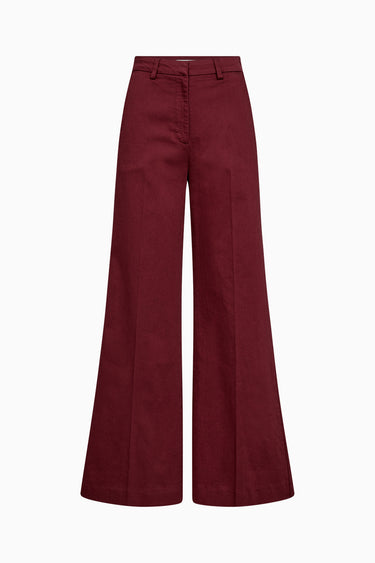 Tomorrow TRW-Ellen French Pant Jeans & Pants Bordeaux Red