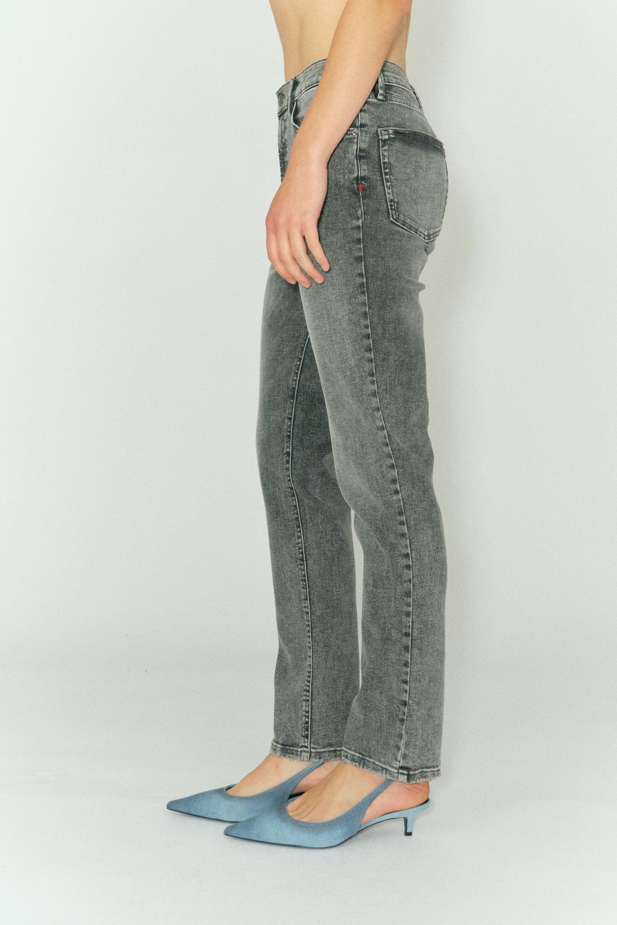 Tomorrow TRMW Teresa Jeans - Vintage Grey Used Jeans & Pants 8 Grey