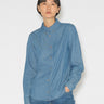 Tomorrow TMRW Amber BD Shirt - Mid Blue Denim Shirts & Blouses 513 Mid Blue Denim