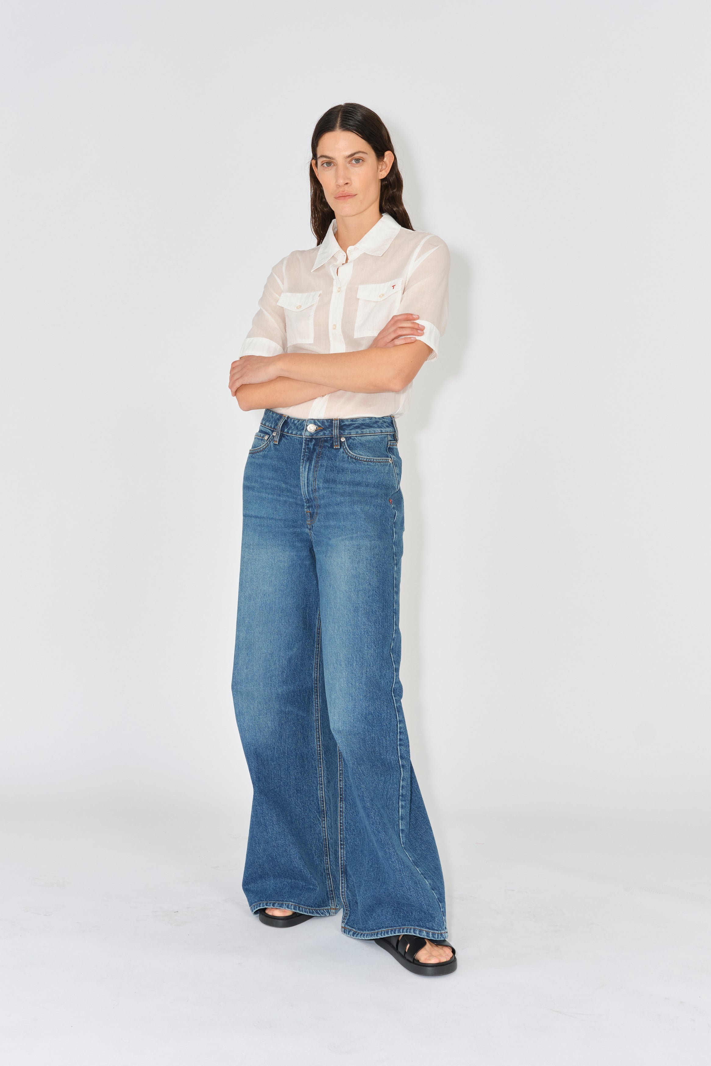 Tomorrow TMRW Arizona Jeans - Bilbao Pleats Jeans & Pants 51 Denim Blue