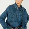 Tomorrow TMRW Arizona Oversize Shirt Wash Soho Blue Shirts & Blouses 51 Denim Blue
