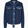 Tomorrow TMRW Dylan Block Short Jacket - Florence Coats & Jackets 51 Denim Blue