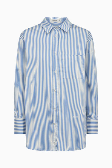 Tomorrow TMRW Moussa Jane Shirt Striped Shirts & Blouses 551 Sky Blue