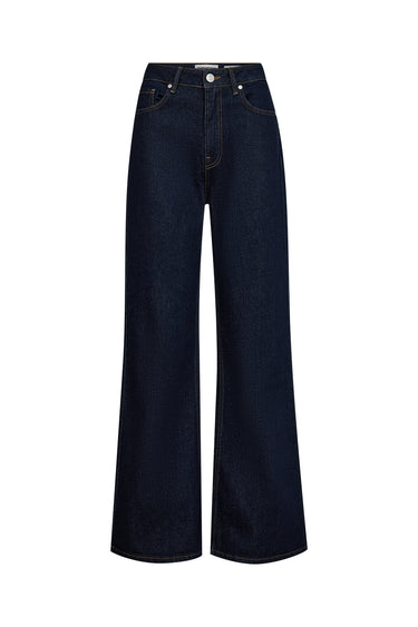 Tomorrow TRW-Aimee Loose Flare Jeans Wash Piemonte Rinse Jeans & Pants 51 Denim Blue
