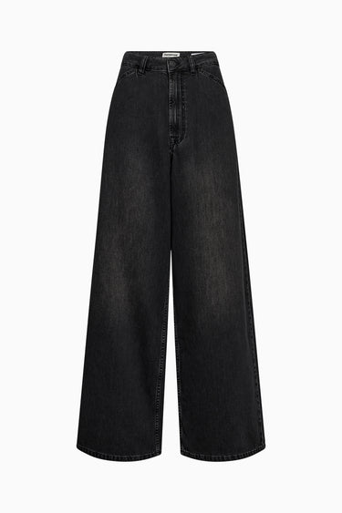 Tomorrow TRW-Angelika Belted Jeans Wash Milano Black Jeans & Pants 9 Black