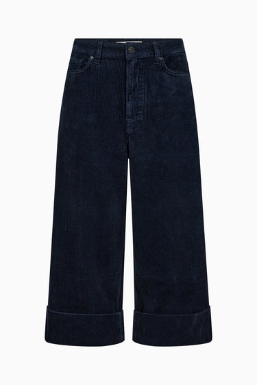 Tomorrow TRW-Angelika Culotte Pant Corduroy Jeans & Pants Twilight Navy