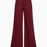 Tomorrow TRW-Ellen French Pant Jeans & Pants Bordeaux Red