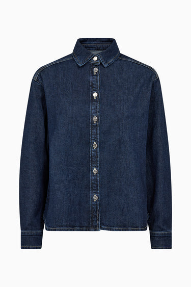 Tomorrow TRW-Ellen Shirt Wash Andong Shirts & Blouses 51 Denim Blue