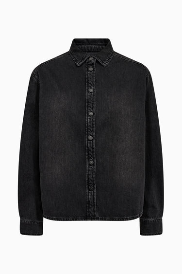 Tomorrow TRW-Ellen Shirt Wash Milano Black Shirts & Blouses 9 Black