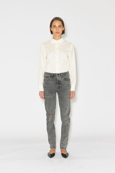 Tomorrow TRW-Hepburn Jeans Wash Vintage Grey Jeans & Pants 8 Grey