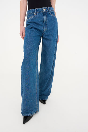 Tomorrow TRW-Kaia Slung Jeans Wash Bakersfield Jeans & Pants 51 Denim Blue