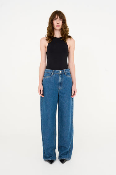 Tomorrow TRW-Kaia Slung Jeans Wash Bakersfield Jeans & Pants 51 Denim Blue