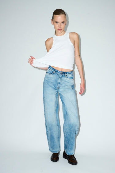 Tomorrow TRW-Kaia Slung Jeans Wash Genova Jeans & Pants 51 Denim Blue
