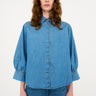 Tomorrow TRW-Key Hepburn Shirt Bright Boston Shirts & Blouses 51 Denim Blue