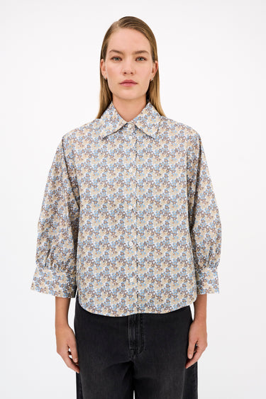 Tomorrow TRW-Key Hepburn Shirt Wash Biarritz Flower Shirts & Blouses 00 Multi Color