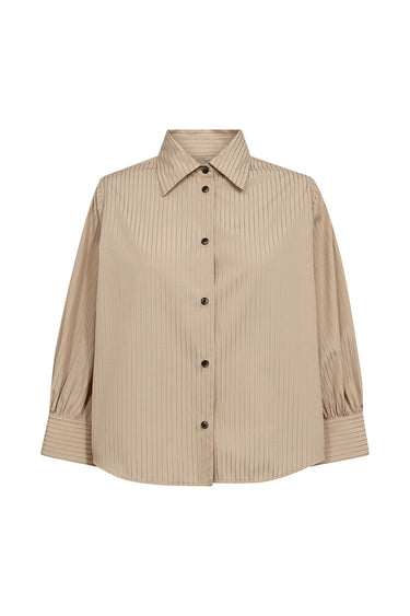 Tomorrow TRW-Key Hepburn Shirt Wash Marseille Khaki Shirts & Blouses 64 Khaki