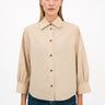 Tomorrow TRW-Key Hepburn Shirt Wash Marseille Khaki Shirts & Blouses 64 Khaki