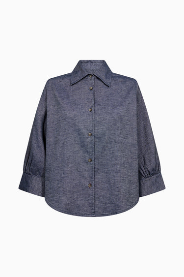 Tomorrow TRW-Key Hepburn Shirt Wash Omaha Shirts & Blouses 51 Denim Blue