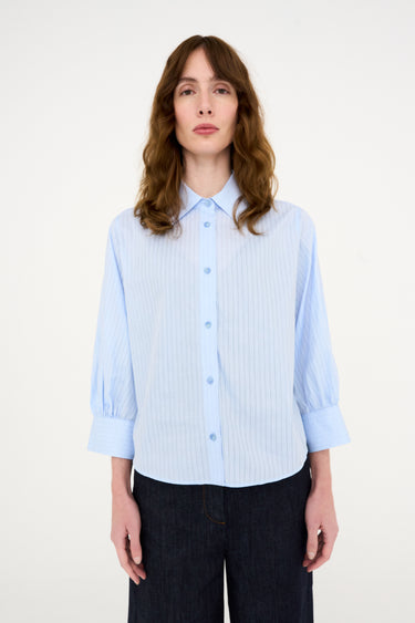 Tomorrow TRW-Key Hepburn Shirt Wash Stunning Pale Blue Shirts & Blouses 501 Pale Blue