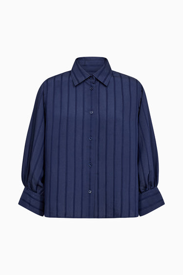 Tomorrow TRW-Missoula Hepburn Shirt Shirts & Blouses 523 Deep Navy Blue