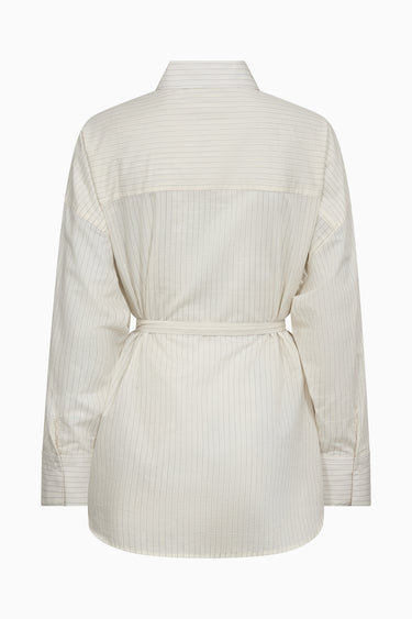 Tomorrow TRW-Ravi 3-Way Transforming Oversize Shirt Shirts & Blouses 03 Ecru